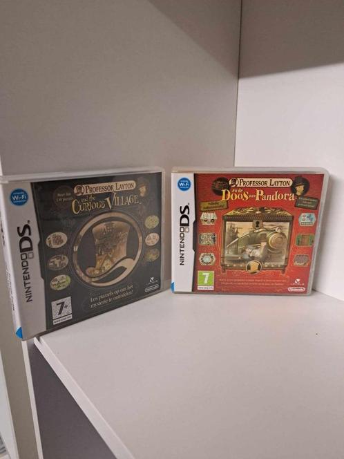 Prof Layton & Curious Village + Pandora Box Nintendo DS, Consoles de jeu & Jeux vidéo, Jeux | Nintendo DS, Utilisé, Puzzle et Éducatif