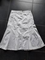 One Touch witte lange rok, Taille 36 (S), One Touch, Porté, Sous le genou