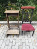 Deux anciennes chaises d’Eglise, Antiquités & Art, Curiosités & Brocante