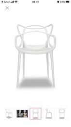 Philippe Starck Master chair wit, Huis en Inrichting, Stoelen, Ophalen, Zo goed als nieuw, Wit