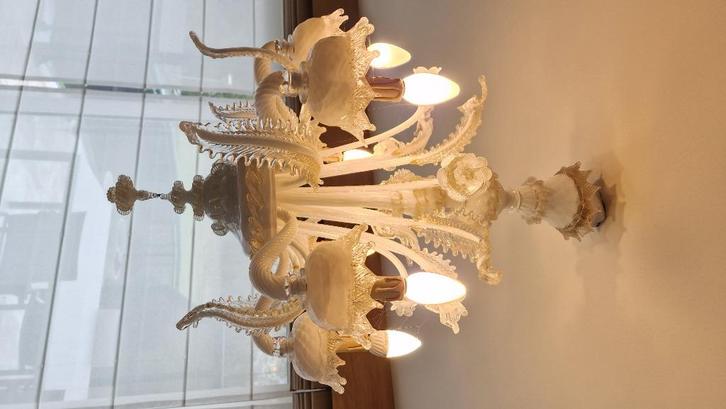 Exclusieve Venetiaanse kristallen luster, Antiek en Kunst, Antiek | Glaswerk en Kristal, Ophalen