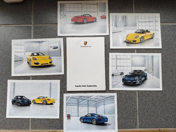 Porsche-codegenererende ansichtkaarten, Verzamelen, Postkaarten | Themakaarten, Ongelopen, Voertuig, Ophalen of Verzenden