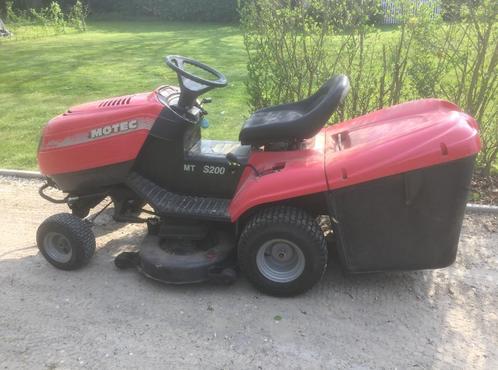 zitmaaier MOTEC, Jardin & Terrasse, Tondeuses autoportées, Utilisé, 90 à 120 cm, Bac de ramassage, Enlèvement