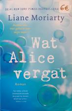 Liane Moriarty - Wat Alice vergat, Ophalen of Verzenden, Zo goed als nieuw, Liane Moriarty