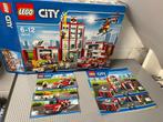 Lego city 60110 brandweerkazerne, Comme neuf, Ensemble complet, Enlèvement, Lego