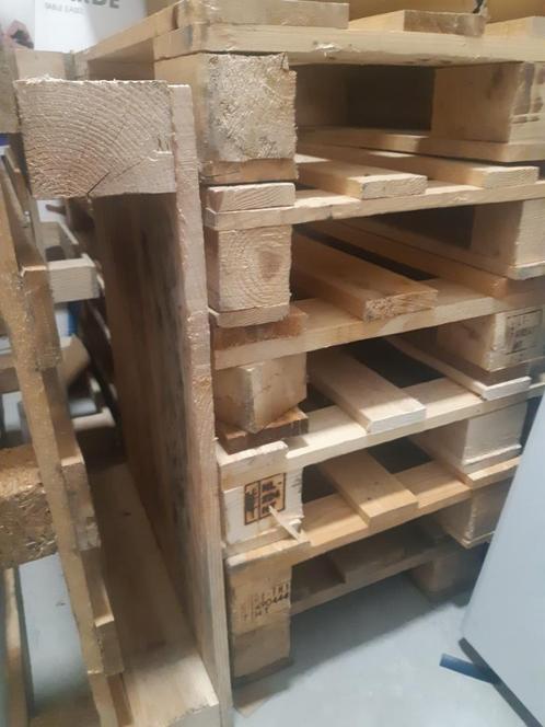 set van 15 houten pallets, Doe-het-zelf en Bouw, Hout en Planken, Pallet, Ophalen