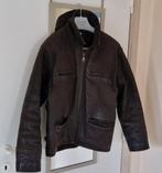 Veste en cuir👍 Superbe+chaude👍et doublé👍t: M, Vêtements | Hommes, Vestes | Hiver, Mirage, Comme neuf, Brun, Enlèvement