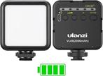 Led licht ULANZI VL49 fotoverlichting GRATIS LEVERING, Audio, Tv en Foto, Verzenden, Nieuw, Lamp of Flitsset