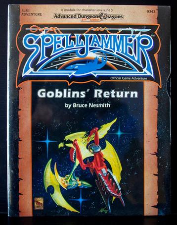 ADD 2nd Ed-Spelljammer Adv. SJS1 Goblin's Return TSR 1991