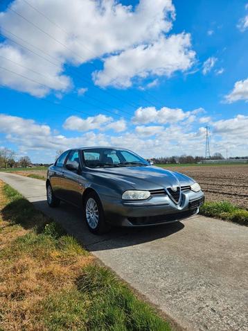 Alfa Romeo 156, Auto's, Alfa Romeo, Voorwielaandrijving, 4 deurs, Stof, Grijs