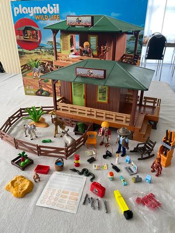 Playmobil Wild Life rangerpost voor gewonde dieren (6936) beschikbaar voor biedingen