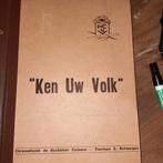 Ken Uw Volk ( Uitgave De Beuckelaer Chicorei Antwerpen, Boeken, Ophalen of Verzenden, Zo goed als nieuw