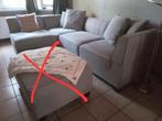 Hoekzetel grijs in goede staat, Huis en Inrichting, Zetels | Zetels, Ophalen, 125 tot 150 cm, Hoekbank, Driepersoons