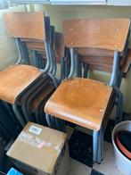 Oude degelijke schoolstoelen 14 stuks, Enlèvement, Maison et Meubles