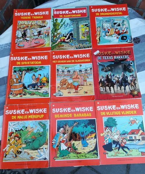 Strips Suske en Wiske + Suske en Wiske Plus + Vakantieboeken, Livres, BD, Utilisé, Plusieurs BD, Enlèvement ou Envoi