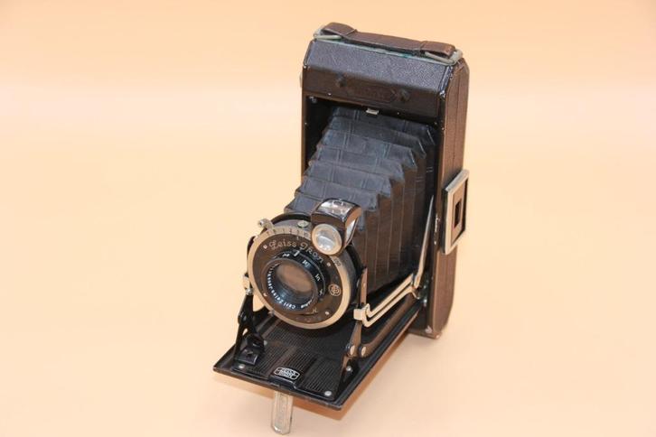 ZEISS IKON : IKONTA 520/2 - TESSAR - COMPUR, Audio, Tv en Foto, Fotocamera's Analoog, Gebruikt, Ophalen of Verzenden