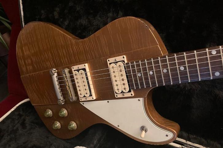Rocknroll relics revenge goldtop, Muziek en Instrumenten, Snaarinstrumenten | Gitaren | Elektrisch, Zo goed als nieuw, Ophalen of Verzenden