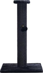 Beeztees Serpa - Krabpaal - Zwart - 35x35x60 cm, Enlèvement ou Envoi, Niet ingevuld, Niet ingevuld, Niet ingevuld