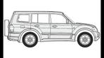 Mitsubishi Pajéro III pour pièces, Autos, SUV ou Tout-terrain, Cuir, Automatique, Achat