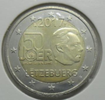 2 euro Luxemburg 2017 „militaire dienst”. UNC. beschikbaar voor biedingen