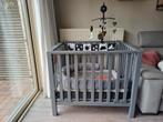 Baby park grijs 80x100, Kinderen en Baby's, Babyparken, Ophalen, Zo goed als nieuw, In hoogte verstelbaar