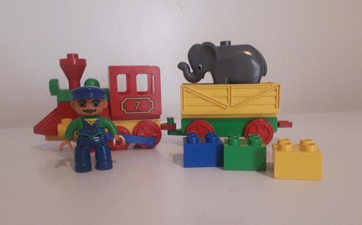 Duplo 3770 Transport d'un éléphant par train, Enfants & Bébés, Jouets | Duplo & Lego, Utilisé, Duplo, Ensemble complet, Enlèvement ou Envoi