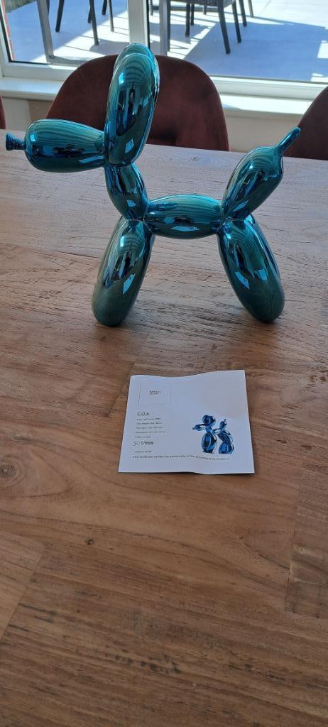 Balloon Dog (Jeff Koons) – met certificaat – nr. 303/999, Antiek en Kunst, Kunst | Beelden en Houtsnijwerken, Ophalen