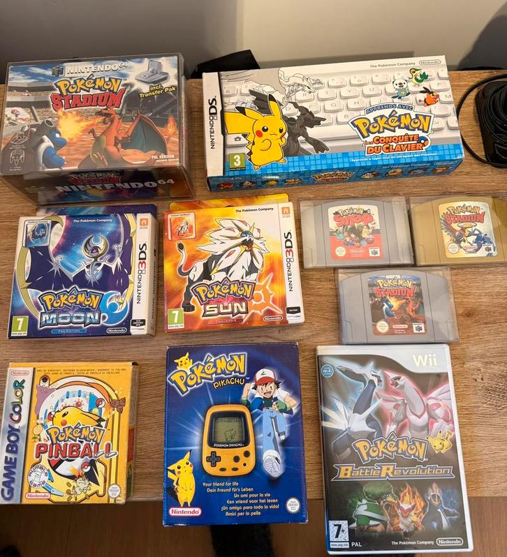 Lot Pokémon spelletjes, Consoles de jeu & Jeux vidéo, Jeux | Nintendo 64, Comme neuf, Enlèvement ou Envoi