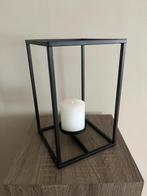 Deco kaarshouder zwart, 25 tot 50 cm, Zwart, Nieuw, Ophalen of Verzenden