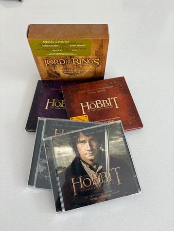 The Lord Of The Rings Trilogy & The Hobbit (1&2) Soundtrack beschikbaar voor biedingen