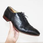 Mooie Leren Greve Heren Schoenen - s5 (Maat 8/42) € 85,-, Kleding | Heren, Schoenen, Verzenden, Zwart, Zo goed als nieuw, Greve