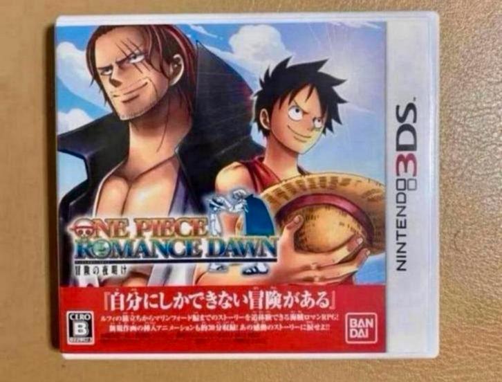 One Piece, Romance Dawn JAPANESE spel game Nintendo 3DS 3-DS, Consoles de jeu & Jeux vidéo, Jeux | Nintendo 2DS & 3DS, Comme neuf