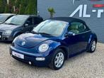 Volkswagen New Beetle Cabrio 1.6i *1er Propriétaire*Garanti, Auto's, Volkswagen, Gebruikt, 4 cilinders, Cabriolet, Blauw