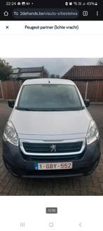 Peugeot partner lichte vracht, 3 zitplaatsen, Particulier, Te koop