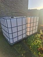 Watervat 1000liter, Ophalen, Kunststof, Met kraantje, 150 liter of meer