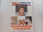 Boek Royalty Oranje Nederland Beatrix 50 Koningshuis, Verzamelen, Tijdschrift of Boek, Ophalen of Verzenden, Zo goed als nieuw