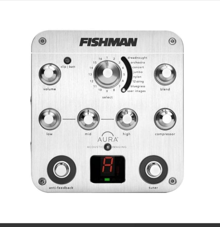Fishman Aura Spectrum DI – Imaging Pedal met DI, Muziek en Instrumenten, Effecten, Zo goed als nieuw, Compressor, Ophalen of Verzenden