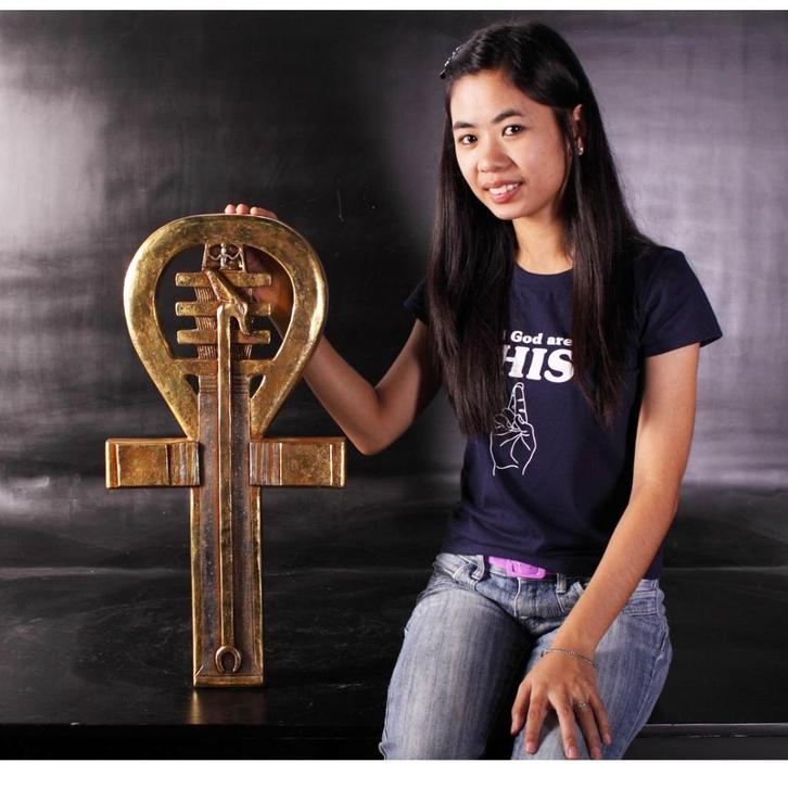 Ank decoratie – Egypte Hoogte 60 cm, Verzamelen, Beelden en Beeldjes, Nieuw, Ophalen