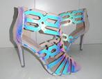 Sandales / Talons Hauts - Argent Holographique - 36, Overige kleuren, Verzenden, Nieuw, Schoenen met hoge hakken