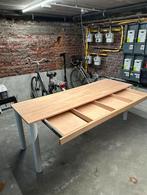 Bureau massief hout selfmade design, Gebruikt, Ophalen of Verzenden