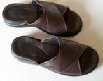 Heren slippers, Gedragen, Slippers, Ophalen of Verzenden, Bruin