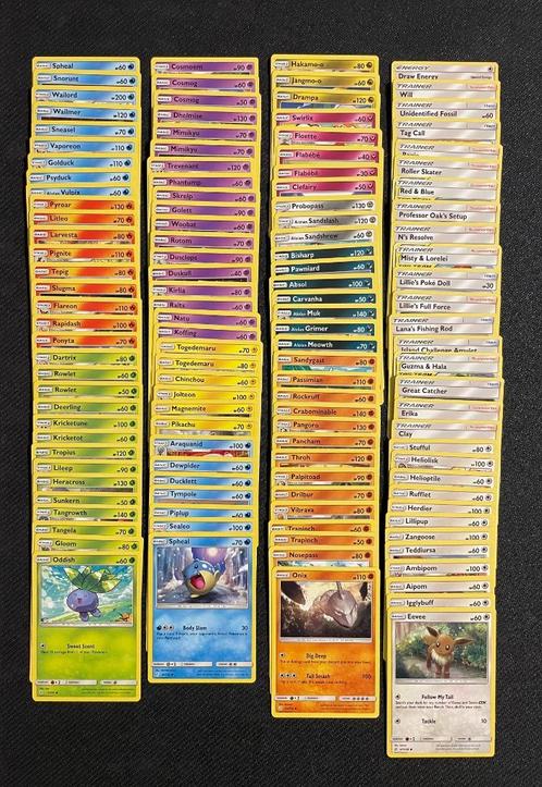 125 verschillende pokémon kaarten set Pokémon sun & moon cos, Hobby & Loisirs créatifs, Jeux de cartes à collectionner | Pokémon