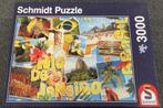 Puzzel - Schmidt 3000 - Rio de Janeiro, Enlèvement ou Envoi, Plus de 1 500 pièces, Utilisé, Puzzle