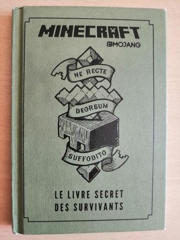 Minecraft : Le Livre secret des survivants de Joe McLaren beschikbaar voor biedingen