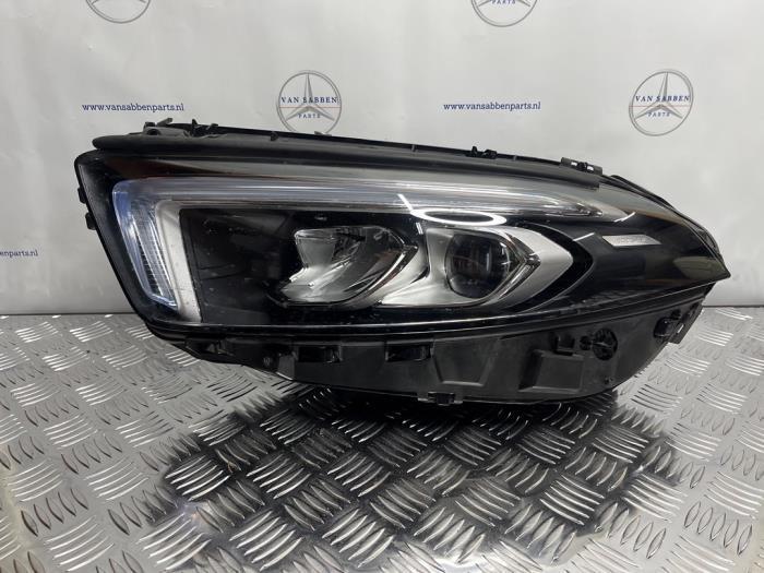 Koplamp links van een Mercedes A-Klasse, Auto-onderdelen, Verlichting, Mercedes-Benz, Gebruikt, 3 maanden garantie