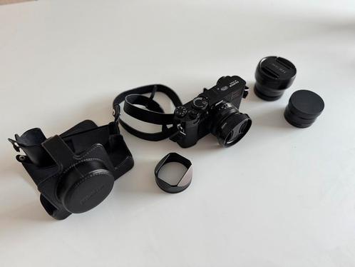 Fujifilm X100VI + Groothoek- & Teleconverter – Complete set, Audio, Tv en Foto, Fotocamera's Digitaal, Zo goed als nieuw, Ophalen