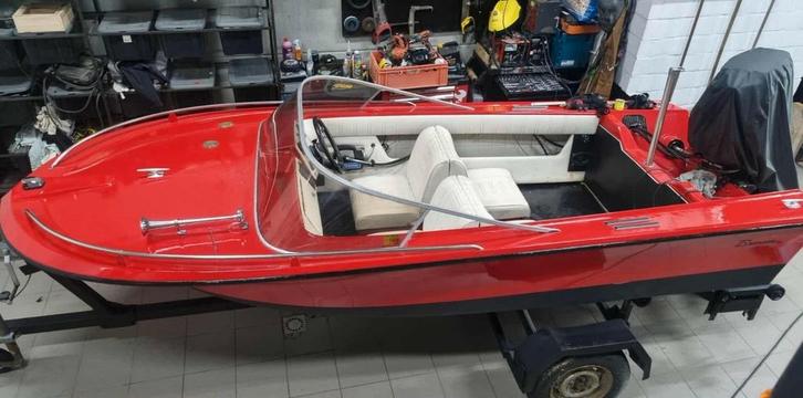Speedboot mercury 90 pk, Watersport en Boten, Speedboten, Gebruikt, Ophalen