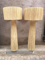 XXL LAMP VAN RAFFIA DUO, Ophalen of Verzenden, Nieuw, Overige materialen, Ethnique
