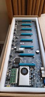 BTC 37 Rig moederbord + SSD/Pentium en 8 GB corsair, Computers en Software, Moederborden, Ophalen, Zo goed als nieuw