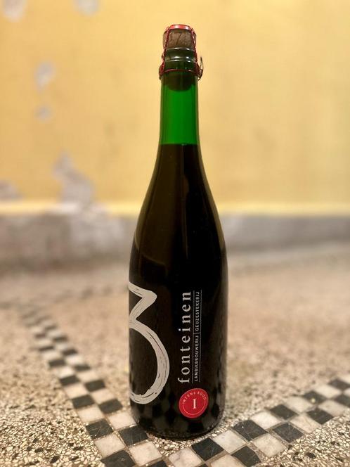 1 x 3 Fonteinen Oude Kriek Intens Rood - Seizoen 2017-2018, Collections, Marques de bière, Enlèvement ou Envoi